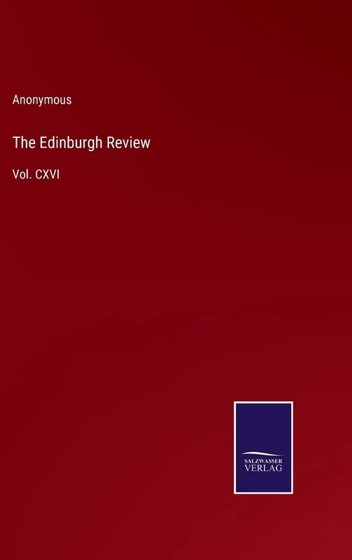 The Edinburgh Review: Vol. CXVI - Image 1