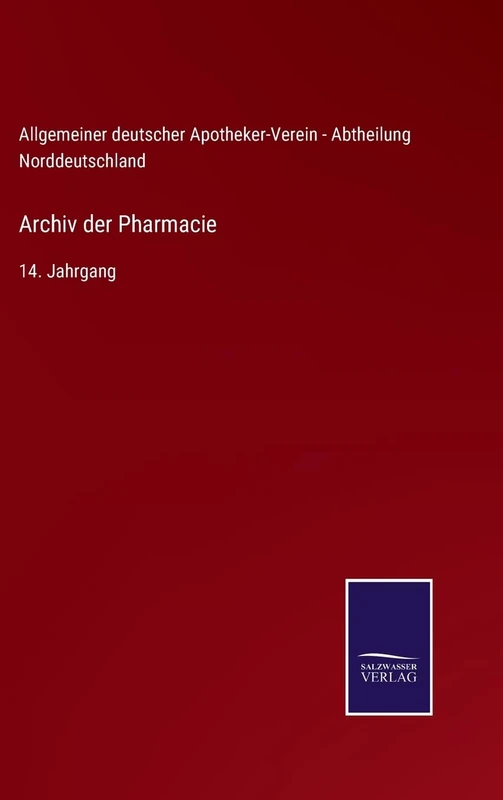 Archiv der Pharmacie: 14. Jahrgang