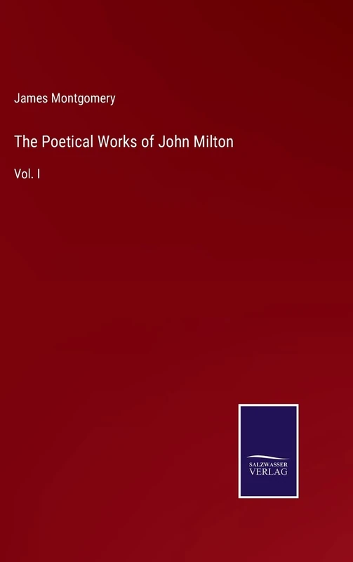 The Poetical Works of John Milton: Vol. I - Image 1
