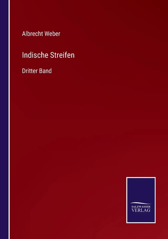 Indische Streifen: Dritter Band