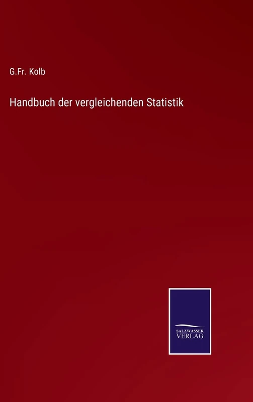 Handbuch der vergleichenden Statistik