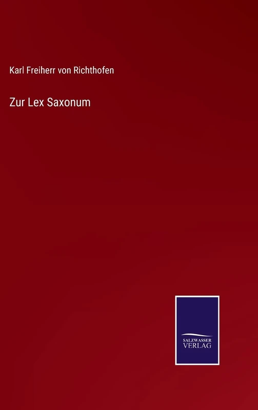Zur Lex Saxonum