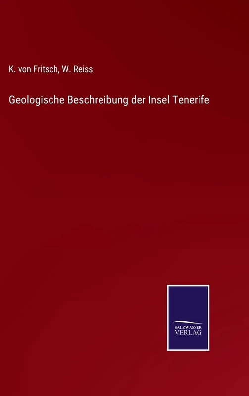 Geologische Beschreibung der Insel Tenerife