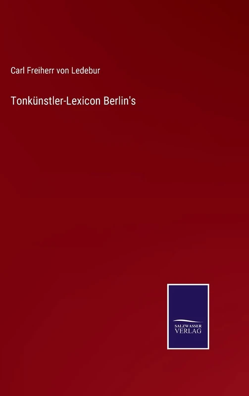 Tonkünstler-Lexicon Berlin's
