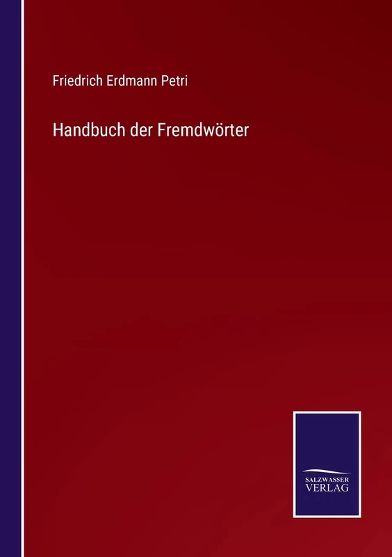 Handbuch der Fremdwörter