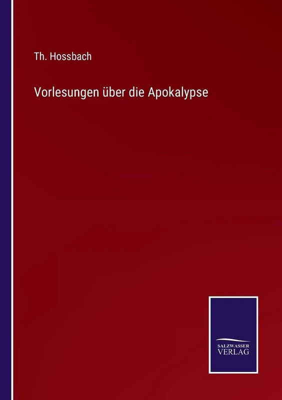 Vorlesungen über die Apokalypse