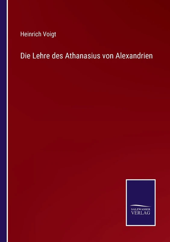 Die Lehre des Athanasius von Alexandrien - Image 1