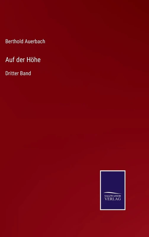 Auf der Höhe: Dritter Band - Image 1