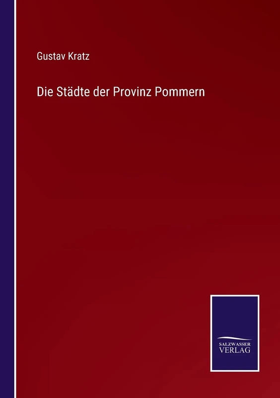 Die Städte der Provinz Pommern - Image 1