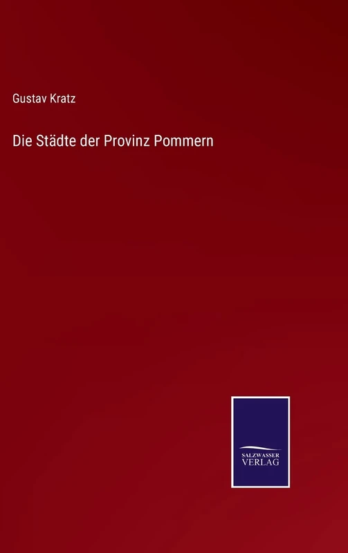 Die Städte der Provinz Pommern - Image 1