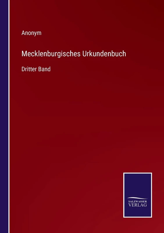 Mecklenburgisches Urkundenbuch: Dritter Band - Image 1