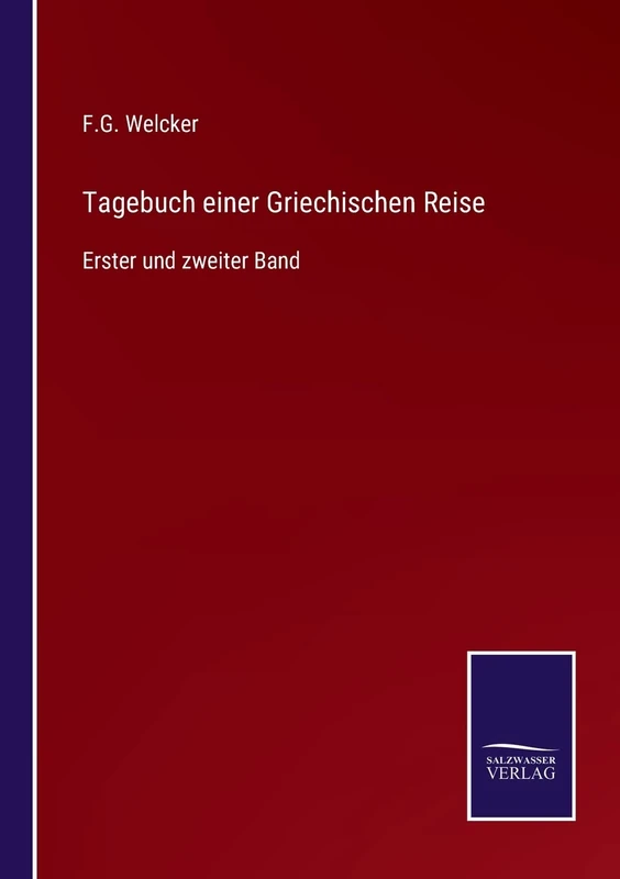Tagebuch einer Griechischen Reise: Erster und zweiter Band - Image 1
