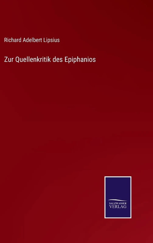 Zur Quellenkritik des Epiphanios