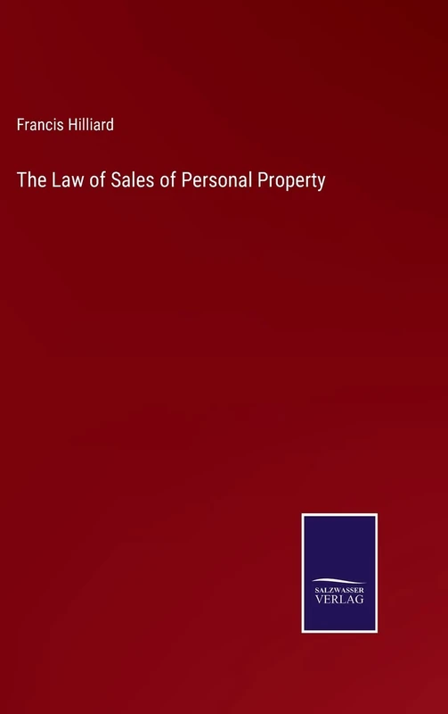 The Law of Sales of Personal Property