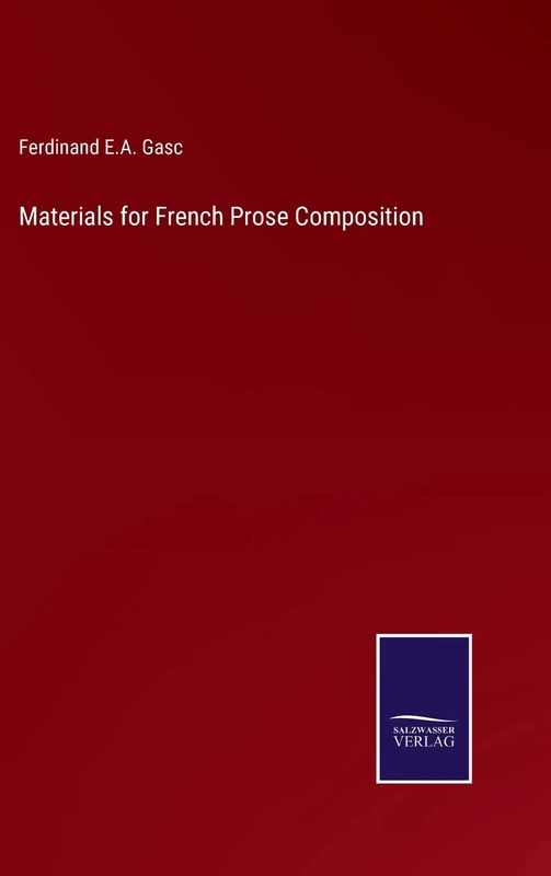 Materials for French Prose Composition