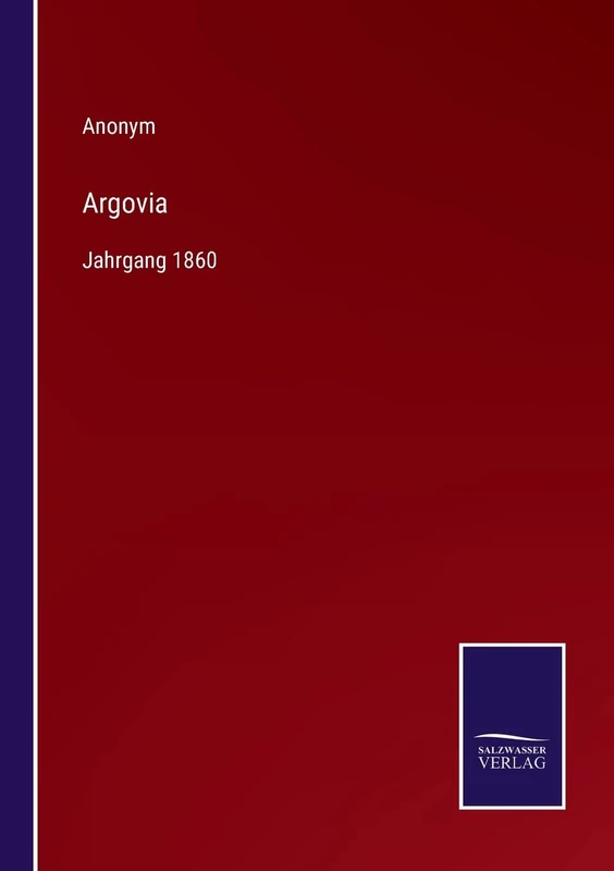 Argovia: Jahrgang 1860 - Image 1