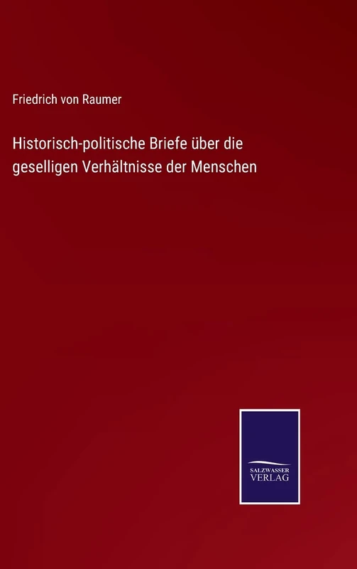Historisch-politische Briefe über die geselligen Verhältnisse der Menschen - Image 1