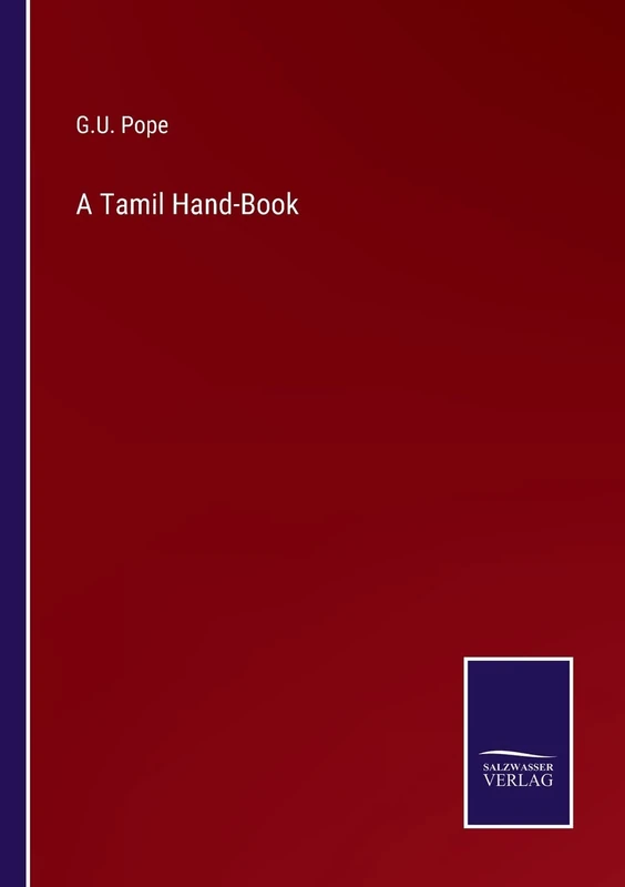A Tamil Hand-Book - Image 1