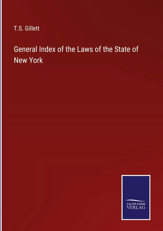 General Index of the Laws of the State of New York - Image 1