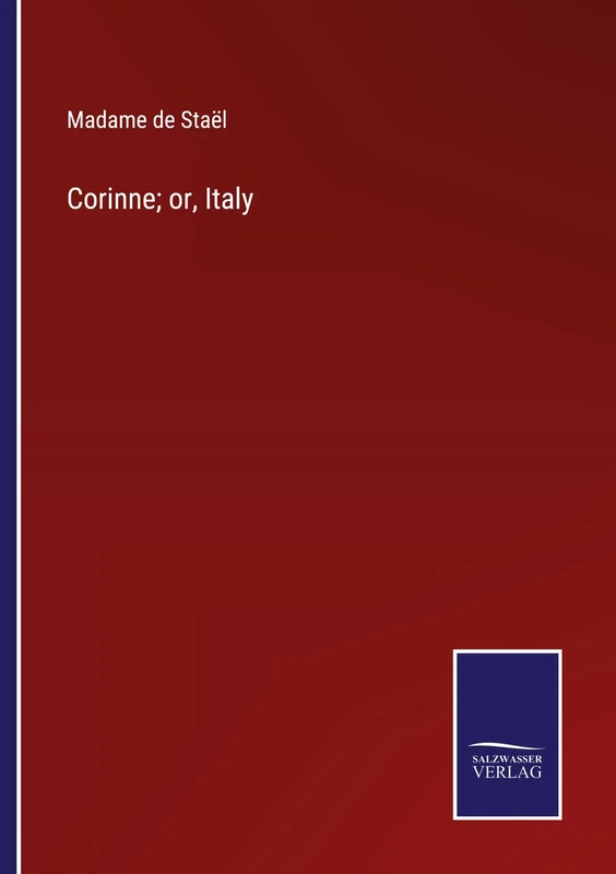 Corinne; or, Italy - Image 1