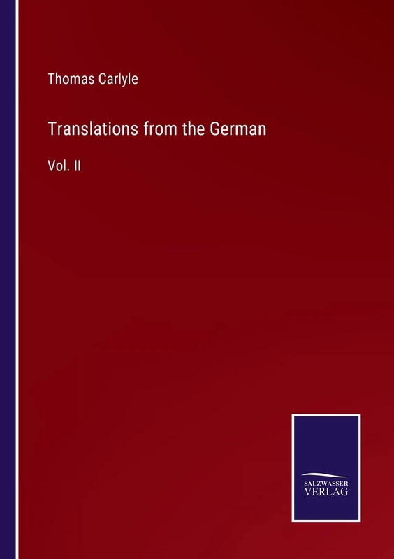 Translations from the German: Vol. II - Image 1