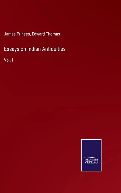 Essays on Indian Antiquities: Vol. I - Image 1