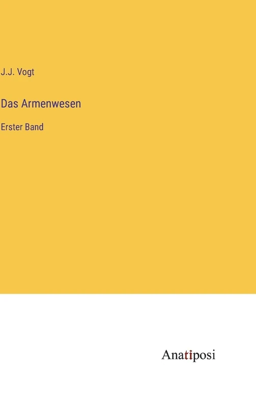 Das Armenwesen: Erster Band - Image 1