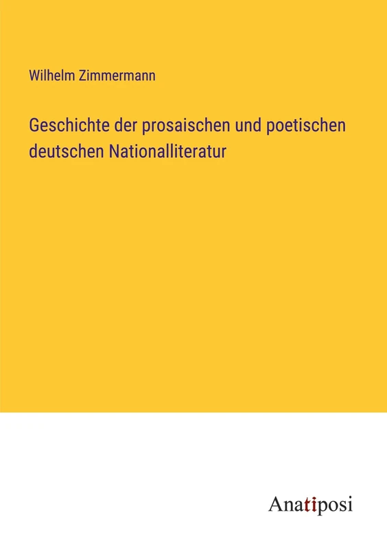 Geschichte der prosaischen und poetischen deutschen Nationalliteratur - Image 1