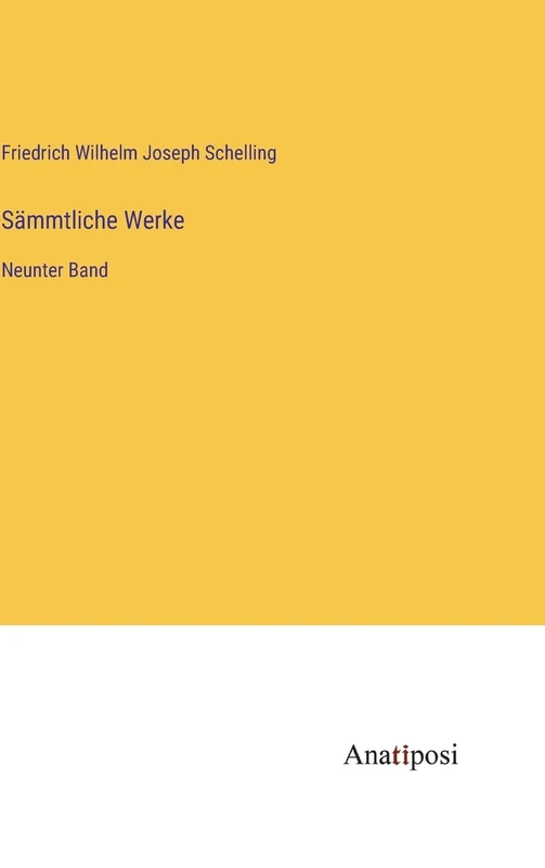 Sämmtliche Werke: Neunter Band - Image 1
