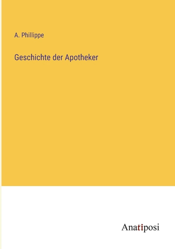 Geschichte der Apotheker