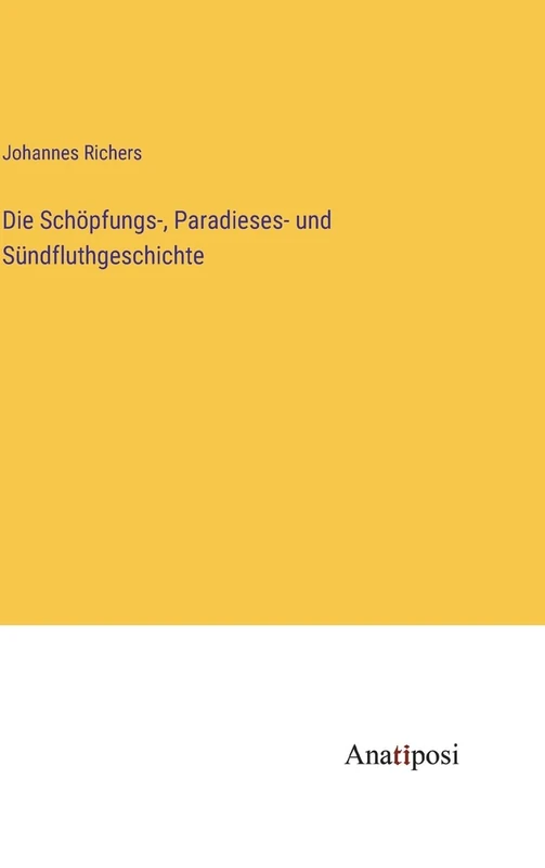 Die Schöpfungs-, Paradieses- und Sündfluthgeschichte - Image 1
