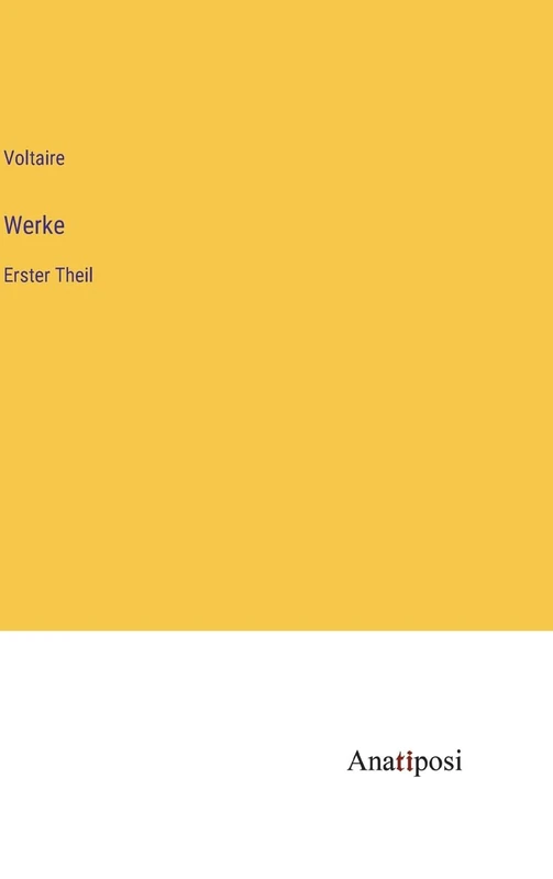 Werke: Erster Theil