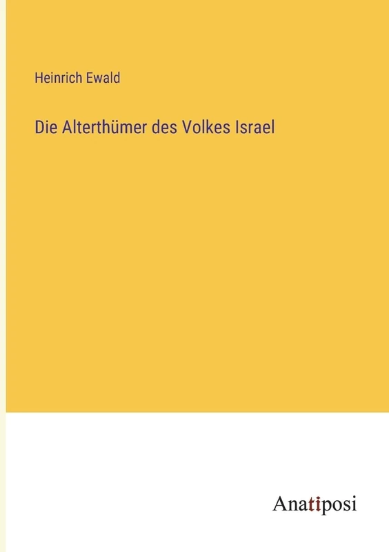 Die Alterthümer des Volkes Israel - Image 1