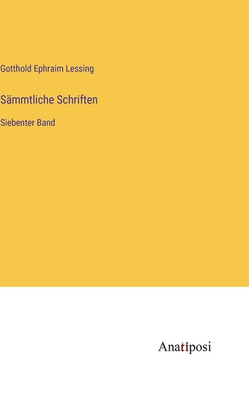 Sämmtliche Schriften: Siebenter Band