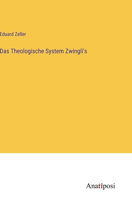 Das Theologische System Zwingli's - Image 1