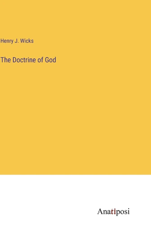 The Doctrine of God