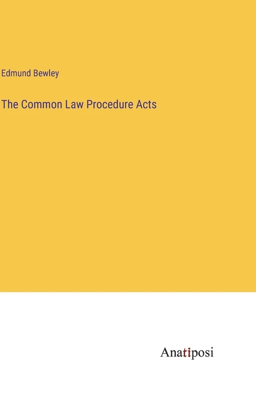 The Common Law Procedure Acts - Image 1