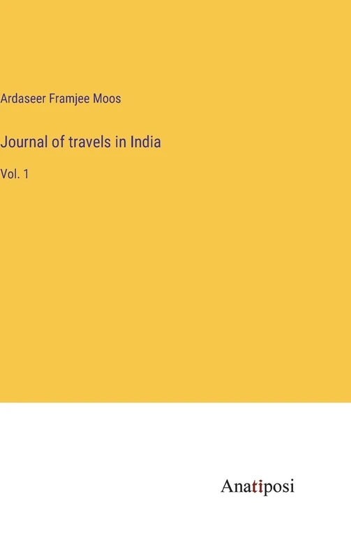 Journal of travels in India: Vol. 1 - Image 1