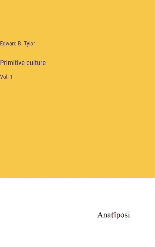 Primitive culture: Vol. 1 - Image 1