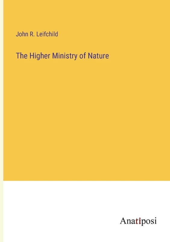 The Higher Ministry of Nature