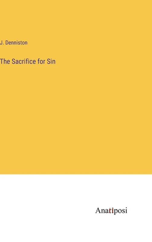 The Sacrifice for Sin