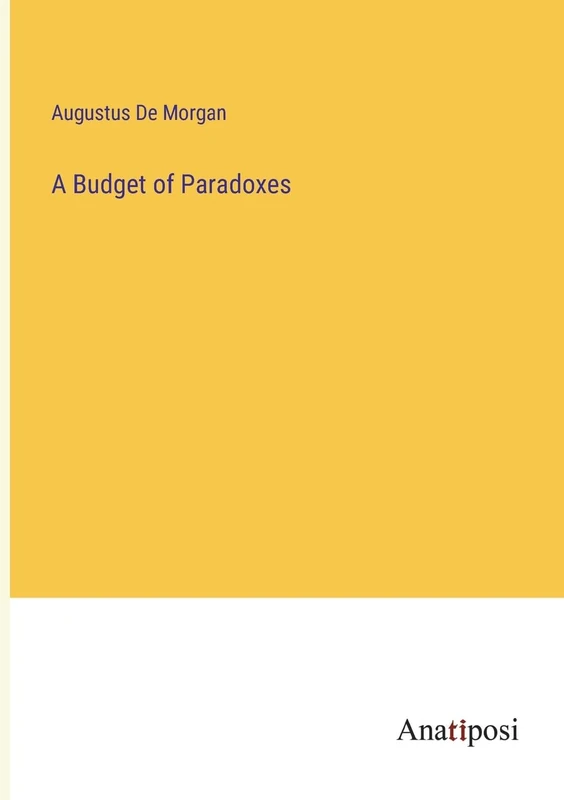 A Budget of Paradoxes - Image 1