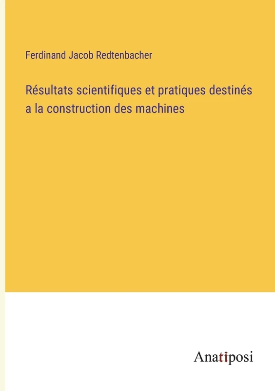 Résultats scientifiques et pratiques destinés a la construction des machines - Image 1