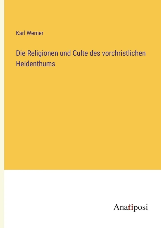 Die Religionen und Culte des vorchristlichen Heidenthums - Image 1