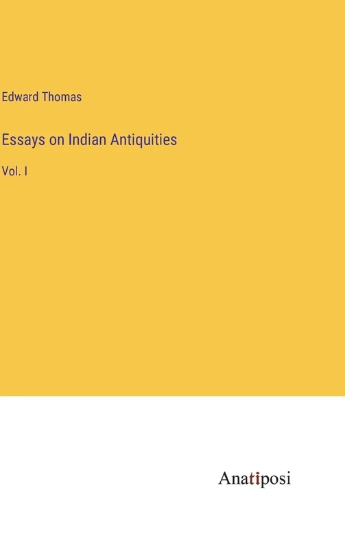 Essays on Indian Antiquities: Vol. I - Image 1