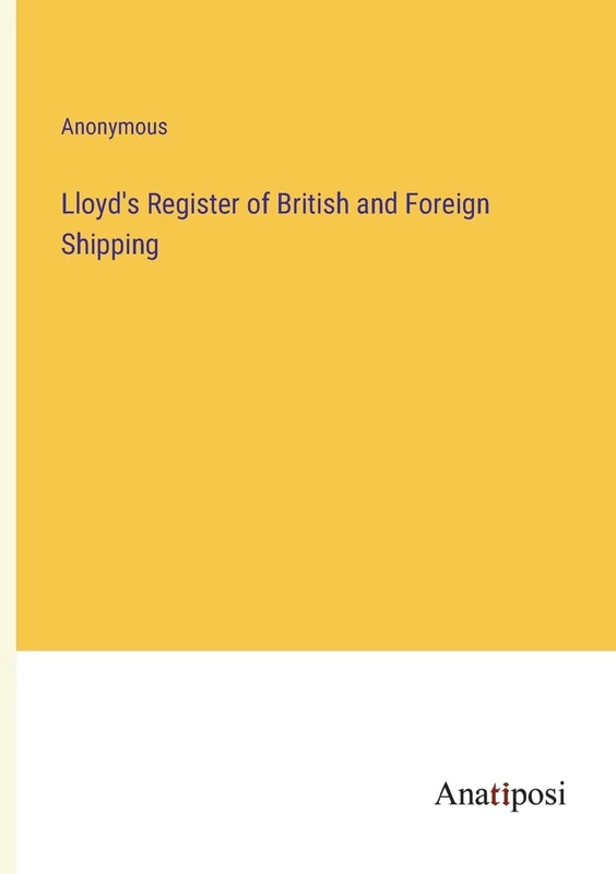 Lloyd's Register of British and Foreign Shipping - Image 1