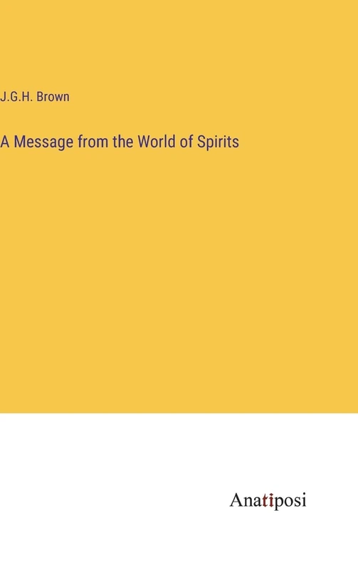 A Message from the World of Spirits - Image 1