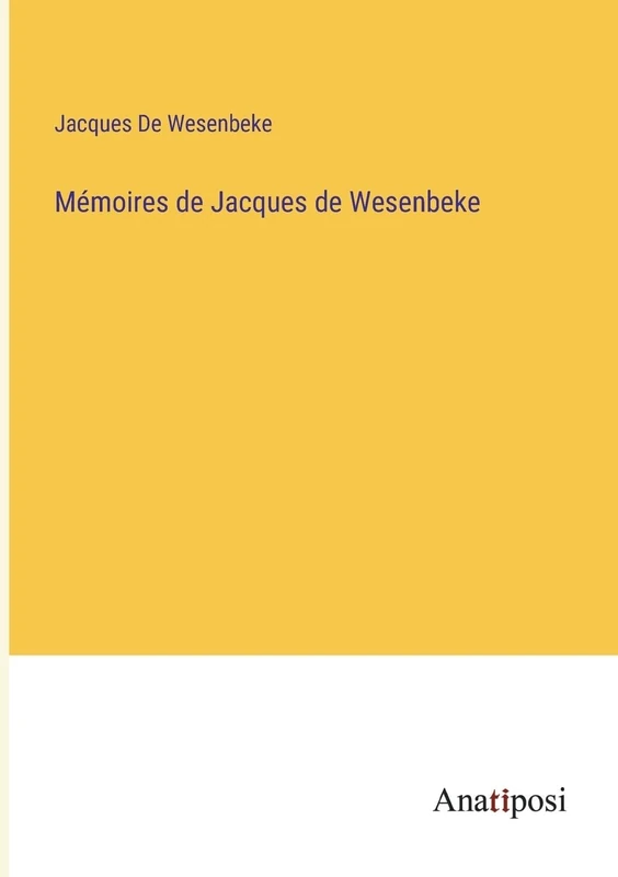Mémoires de Jacques de Wesenbeke - Image 1