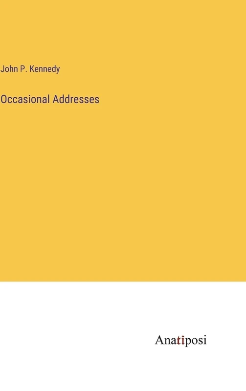 Occasional Addresses