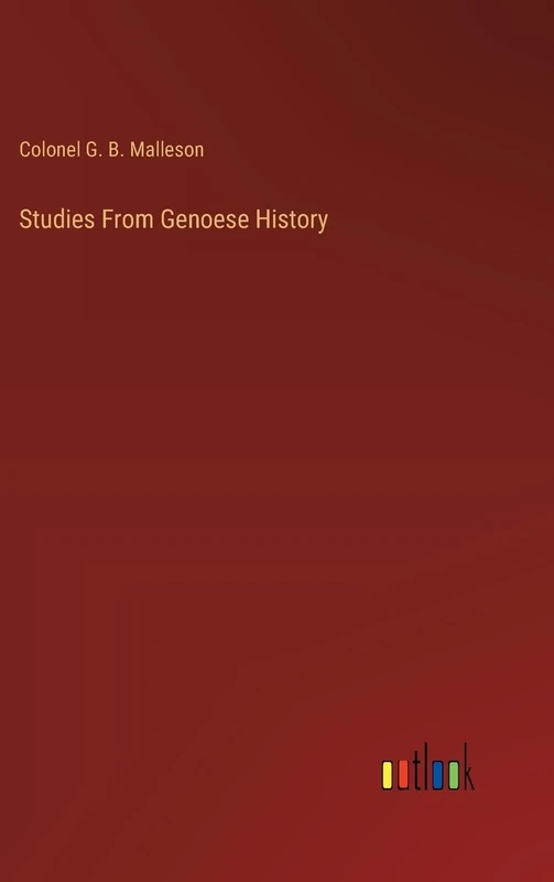 Studies From Genoese History